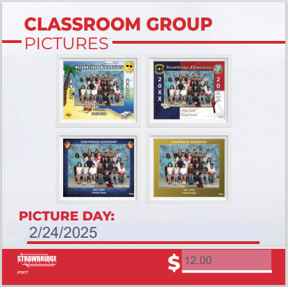 2025 School Class Group Photo Save the Date